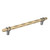 Amerock Hardware - London 8 inch (203mm) Center-to-Center Pull is finished in Golden Champagne/Black Chrome - BP36663BBZBCR