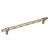 Amerock Hardware - London 10-1/16 inch (256mm) Center-to-Center Pull is finished in Golden Champagne/Black Chrome - BP36664BBZBCR