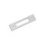 Amerock Hardware - Medora 3-3/4 inch (96mm) Center-to-Center Backplate is finished in Polished Chrome - BP3778226