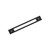 Amerock Hardware - Medora 7-9/16 inch (192mm) Center-to-Center Backplate is finished in Matte Black - BP37785MB