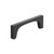 Amerock Hardware - Merced 3-3/4 inch (96mm) Center-to-Center Pull is finished in Matte Black - BP37423MB