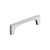 Amerock Hardware - Merced 5-1/16 inch (128mm) Center-to-Center Pull is finished in Polished Chrome - BP3742426