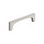 Amerock Hardware - Merced 5-1/16 inch (128mm) Center-to-Center Pull is finished in Satin Nickel - BP37424G10