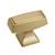 Amerock Hardware - Mulholland 1-1/2 inch (38mm) Length Knob is finished in Champagne Bronze - BP535342CZ