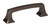 Amerock Hardware - Mulholland 3 inch (76mm) Center-to-Center Pull is finished in Gunmetal - BP53030GM