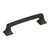 Amerock Hardware - Mulholland 3-3/4 inch (96mm) Center-to-Center Pull is finished in Black Bronze - BP53031BBR
