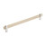Amerock Hardware - Mulino 10-1/16 inch (256mm) Center-to-Center Pull is finished in Silver Champagne/Polished Chrome - BP36726SC26