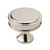 Amerock Hardware - Oberon 1-3/8 inch (35mm) Diameter Knob is finished in Polished Nickel - BP36603PN