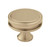 Amerock Hardware - Oberon 1-3/4 inch (44mm) Diameter Knob is finished in Golden Champagne - BP36604BBZ