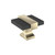 Amerock Hardware - Overton 1-3/8 inch (35mm) Length Knob is finished in Brushed Matte Black/Golden Champagne - BP36680BMBBBZ