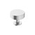 Amerock Hardware - Radius 1-1/4 inch (32mm) Diameter Knob is finished in Polished Chrome - BP3686426