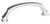 Amerock Hardware - Revitalize 3-3/4 inch (96mm) Center-to-Center Pull is finished in Polished Nickel - BP55344PN