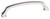 Amerock Hardware - Revitalize 6-5/16 inch (160mm) Center-to-Center Pull is finished in Polished Nickel - BP55347PN