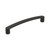 Amerock Hardware - Rift 5-1/16 inch (128mm) Center-to-Center Pull is finished in Matte Black - BP36900FB