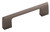 Amerock Hardware - Riva 3-3/4 inch (96mm) Center-to-Center Pull is finished in Graphite - BP55365GPH