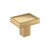 Amerock Hardware - Rockhurst 1-1/4 inch (32mm) Length Knob is finished in Champagne Bronze - BP37570CZ