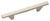 Amerock Hardware - Sleek 3-3/4 inch (96mm) Center-to-Center Pull is finished in Satin Nickel - BP26135G10