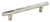 Amerock Hardware - St. Vincent 5-1/16 inch (128mm) Center-to-Center Pull is finished in Satin Nickel - BP36644G10