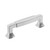 Amerock Hardware - Stature 3-3/4 inch (96mm) Center-to-Center Pull is finished in Polished Chrome - BP3688726