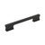 Amerock Hardware - Status 6-5/16 inch (160mm) Center-to-Center Pull is finished in Matte Black - BP36839FB