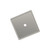 Amerock Hardware - Thoreau Knob Backplate is finished in Satin Nickel - BP37600G10