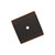 Amerock Hardware - Thoreau Knob Backplate is finished in Oil-Rubbed Bronze - BP37600ORB