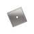 Amerock Hardware - Thoreau Knob Backplate is finished in Polished Nickel - BP37600PN