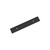 Amerock Hardware - Thoreau 3-3/4 inch (96mm) Center-to-Center Backplate is finished in Matte Black - BP37602MB
