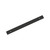 Amerock Hardware - Thoreau 10-1/16 inch (256mm) Center-to-Center Backplate is finished in Matte Black - BP37607MB