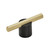 Amerock Hardware - Transcendent 5/8 inch (16mm) Center-to-Center Pull is finished in Matte Black/Matte Gold - BP741416MBMG