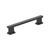 Amerock Hardware - Triomphe 5-1/16 inch (128mm) Center-to-Center Pull is finished in Matte Black - BP37092MB