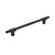 Amerock Hardware - Urbanite 7-9/16 inch (192mm) Center-to-Center Pull is finished in Matte Black/Matte Black - BP778192MBMB