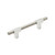 Amerock Hardware - Urbanite 3-3/4 inch (96mm) Center-to-Center Pull is finished in Polished Chrome/Satin Nickel - BP7789626G10