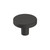 Amerock Hardware - Versa 1-3/8 inch (35mm) Diameter Knob is finished in Matte Black - BP36904FB
