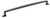 Amerock Hardware - Westerly 18 inch (457mm) Center-to-Center Appliance Pull is finished in Graphite - BP54024GPH