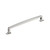 Amerock Hardware - Westerly 10-1/16 inch (256mm) Center-to-Center Pull is finished in Polished Nickel - BP53725PN