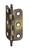 Amerock Hardware - Amerock 2-11/16 inch (68mm) Length Hinge is finished in Antique Brass - BPR2355AE