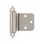 Amerock Hardware - Amerock Variable Overlay Hinge is finished in Satin Nickel - BPR7630G10