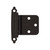 Amerock Hardware - Amerock Variable Overlay Hinge is finished in Oil-Rubbed Bronze - BPR7630ORB
