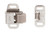 Amerock Hardware - Functional 2 inch (51mm) Length Catch is finished in Zinc - BP97452G