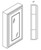 CNC Cabinetry Luxor Espresso Kitchen Cabinet - MC1830