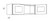 CNC Cabinetry Elegant Smoky Grey Kitchen Cabinet - W3315