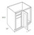 CNC Cabinetry Sydney Plus Sleek White Kitchen Cabinet - BLB4548-FH