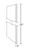 CNC Cabinetry Sydney Plus Sleek White Kitchen Cabinet - UREP1.5x96x27