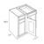 CNC Cabinetry Park Avenue White Kitchen Cabinet - BLB4245