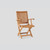 Hi Teak Furniture Windford Folding Armchair - HLAC1057