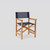 Hi Teak Furniture Director Chair Navy Sling - HLAC464