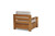 Hi Teak Furniture Qube Club Chair - HLAC2595