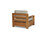Hi Teak Furniture Qube Sofa Set - HLS-Q-CAN/N/CF/CC
