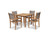 Hi Teak Furniture Pearl Dining Set In Taupe - HLS-PE-T